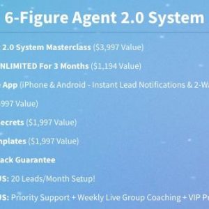 Jason Wardrope – 6-Figure Agent 2.0 System​ & Seller Lead Mastery Course