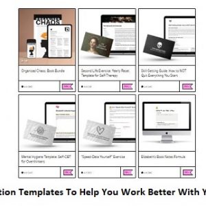 Elizabeth Filips - Notion Templates To Help You Work Better With Yourself - All Bundle