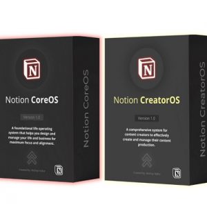 CoreOS + CreatorOS Bundle (LTD Version) — The Foundational Notion-Based Life Operating System To Put Your Life In Order