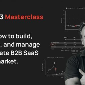 T2D3 Masterclass Course & Certification For B2B SaaS CMOs, Founders, & Go-To-Market Leaders