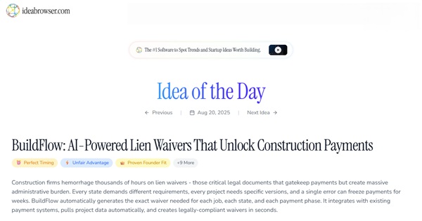 ideabrowser-greg-isenberg ideabrowser-greg-isenberg